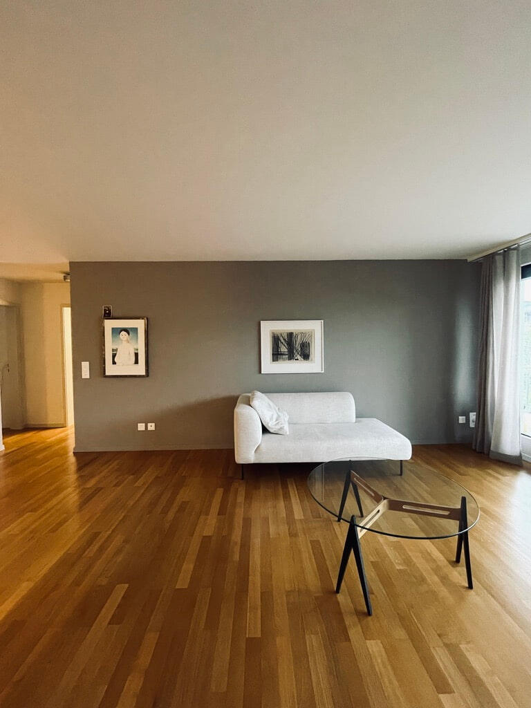 Farbkonzept grau, Fussboden